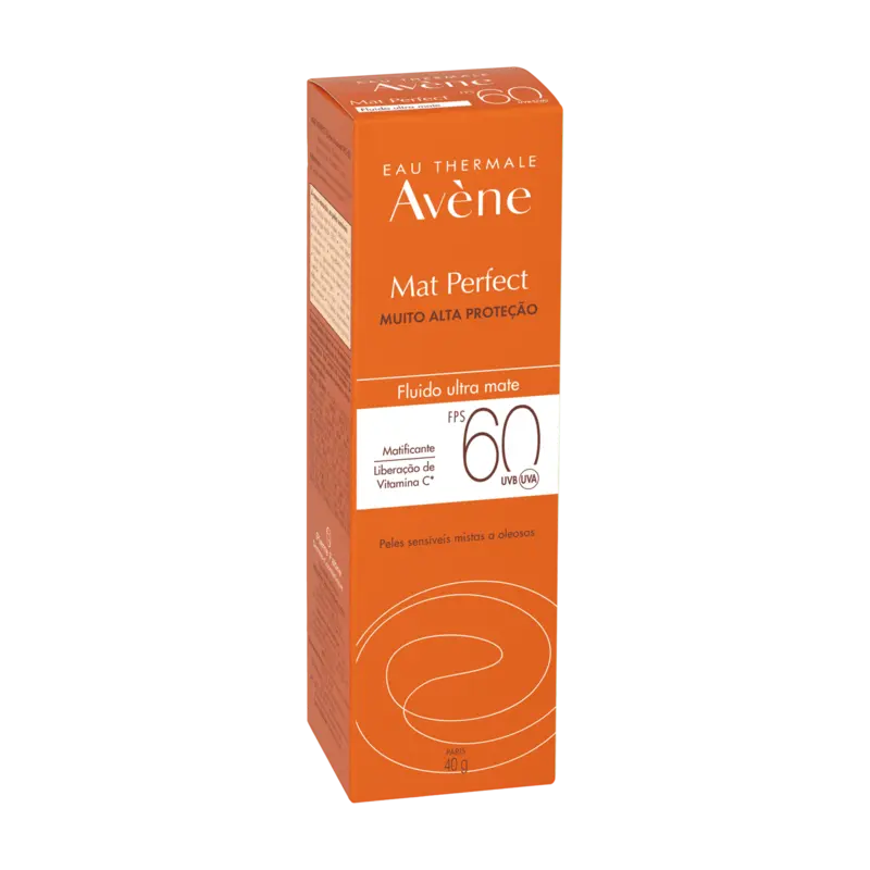 Proteção solar – Pele sensível Mat Perfect Fluido FPS 60 sem cor - Imagem 2