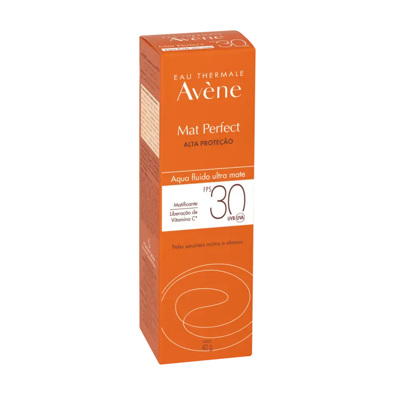 Proteção solar – Pele sensível Mat Perfect Aqua-Fluido sem cor FPS 30 - Imagem 2