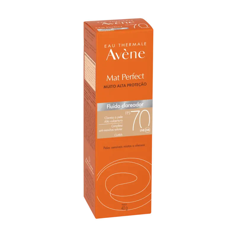 Proteção solar – Pele sensível Mat Perfect Clareador FPS 70 Claro - Imagem 2